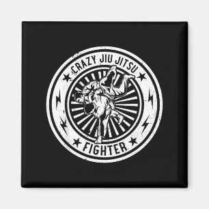 Jiu Jitsu Kampfsport - Verrückter Jiu Jitsu Kämpfe Magnet