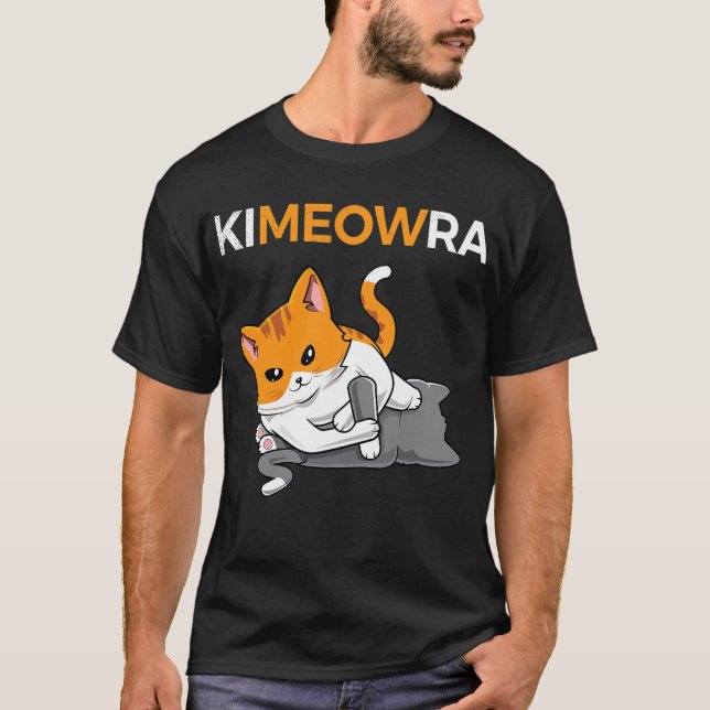 Jiu jitsu Kimura _ Niedlich Kawaii Cat Funny BJJ T-Shirt (Vorderseite)