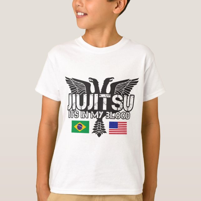 Jiu-jitsu Kinder T-Shirt (Vorderseite)