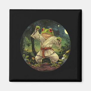 Jiu-Jitsu Kröte Kickboxen Wald Taekwondo Frosch Magnet