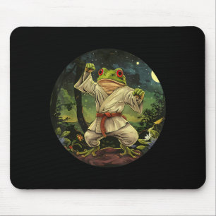 Jiu-Jitsu Kröte Kickboxen Wald Taekwondo Frosch Mousepad