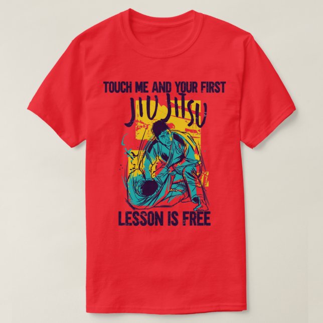 Jiu Jitsu Lesson T-Shirt (Design vorne)