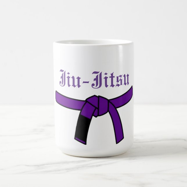 Jiu-Jitsu Lila-Belt-Cup Kaffeetasse (Mittel)
