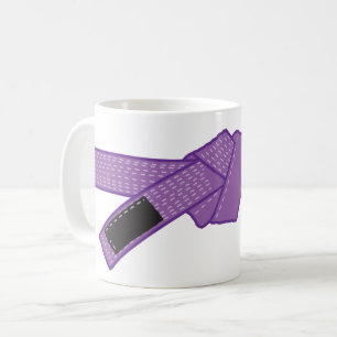 Jiu-jitsu lila Tasse