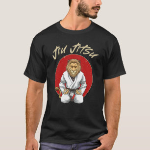 Jiu Jitsu Lion Brazilian Jiu Jitsu and Grappling T-Shirt