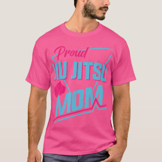 Jiu Jitsu Mama Mother Retro Vintag 90S 80er Proud T-Shirt