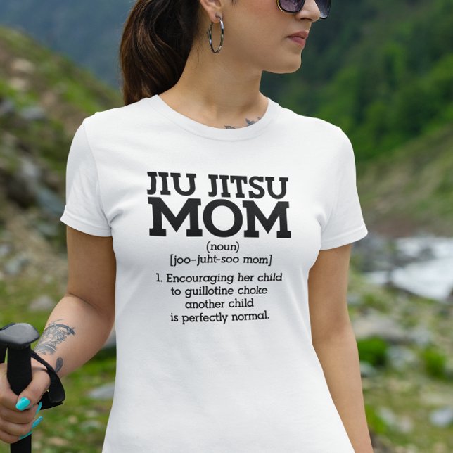 Jiu Jitsu Mama Mother T-Shirt (Von Creator hochgeladen)