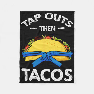 Jiu Jitsu Martial Arts Taco Jujutsu Cinco De Mayo Fleecedecke