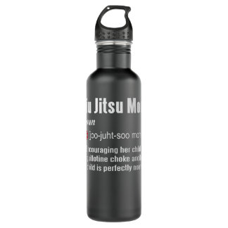 Jiu Jitsu Mom Definition Edelstahlflasche