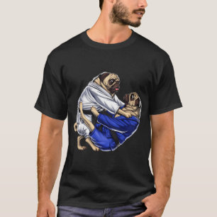 Jiu-Jitsu-Möpse T-Shirt