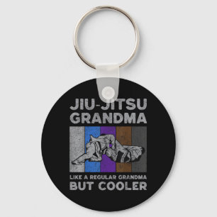 Jiu-Jitsu Oma Vintage BJJ Brasilianisches Jiu Jits Schlüsselanhänger