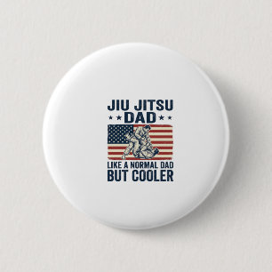 Jiu Jitsu Papa Vintage Flag Shirt Design_1 Button