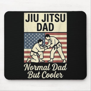 Jiu Jitsu Papa wie ein normaler Papa, aber cooler Mousepad