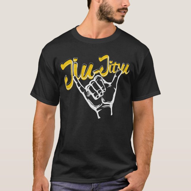 Jiu Jitsu Rollen übergibt BJJ Shirt (Vorderseite)