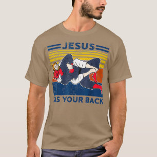 Jiu jitsu s jesus hat Ihren Rücken mens bjj Mixed  T-Shirt