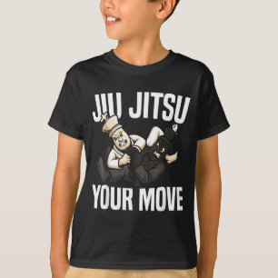 Jiu Jitsu Schach Vintage Jiu Jitsu Dein Zug T-Shirt