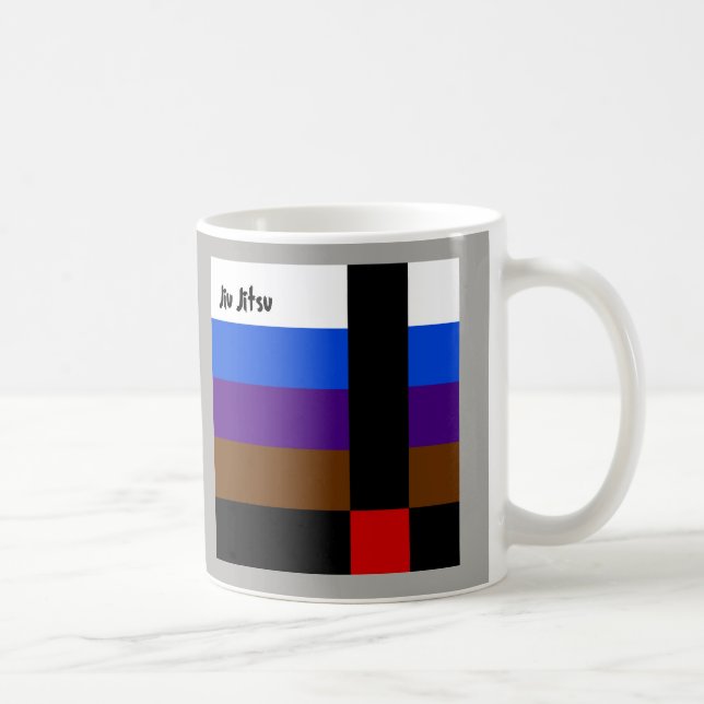 Jiu Jitsu schnallt Tasse um (Rechts)