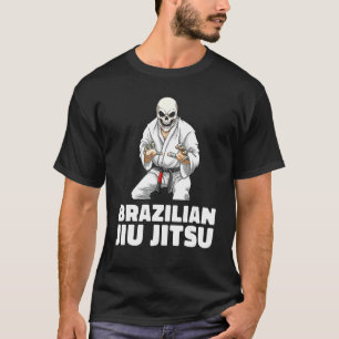 Jiu Jitsu Skelett brasilianisches Jiu Jitsu Mma R T-Shirt