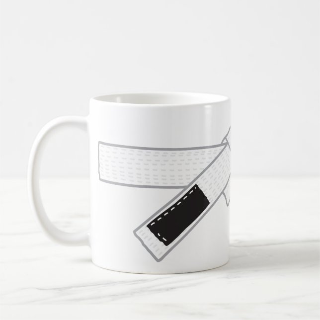 Jiu-jitsu-Tasse Kaffeetasse (Links)