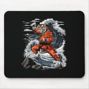 Jiu-Jitsu Tiger Kung Fu Taekwondo Kickboxen Marti Mousepad