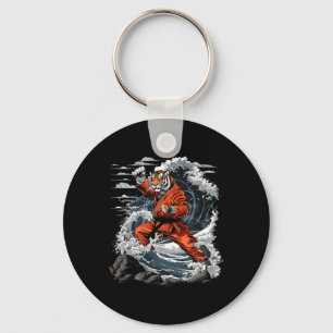 Jiu-Jitsu Tiger Kung Fu Taekwondo Kickboxen Marti Schlüsselanhänger