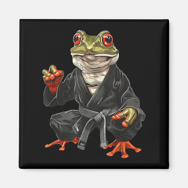 Jiu-Jitsu Toad MMA Kickboxen Kampfsport Magnet (Vorne)