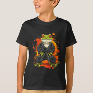 Jiu-Jitsu Toad Tier Kunst Taekwondo Kickboxen T-Shirt