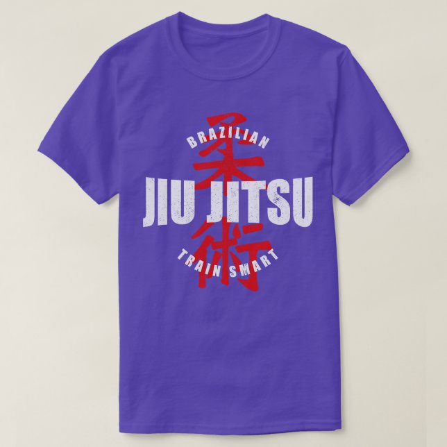 Jiu Jitsu Trainiere Intelligent T-Shirt (Design vorne)