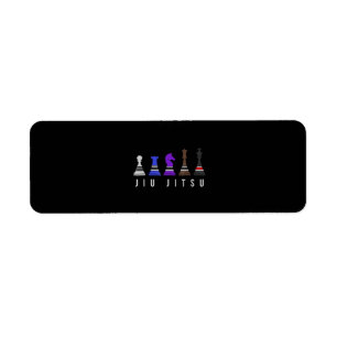 Jiu Jitsu Training Schach, Geschenk BJJ mit Tex