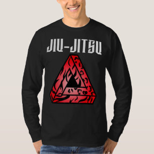 Jiu Jitsu Tribal Gracie Triangle Bjj Grapple T-Shirt