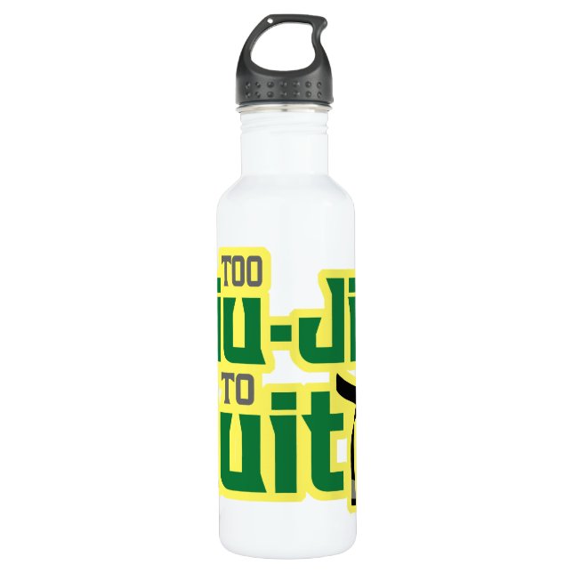 Jiu-Jitsu Trinkflasche (Vorderseite)