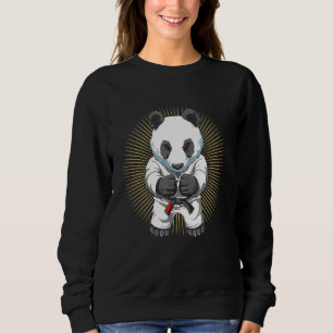 Jiu Jitsu und Panda Bjj und Grappling aus Brasilie Sweatshirt