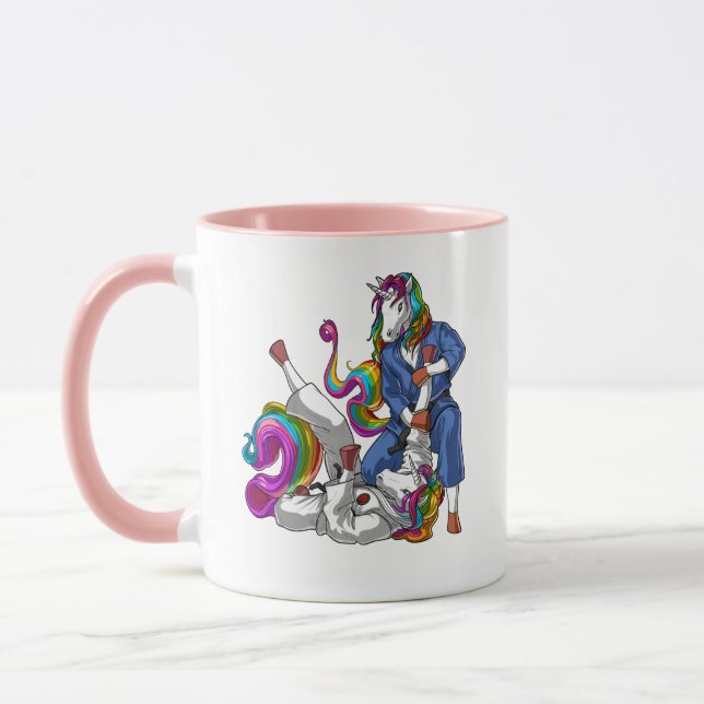 Jiu-Jitsu-Unicorns Tasse (Links)