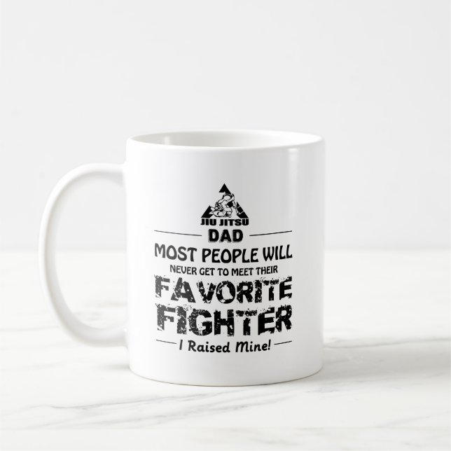 Jiu Jitsu Vater-Tasse Kaffeetasse (Links)