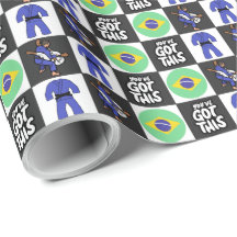 Jiu Jitsu Wrapping Paper