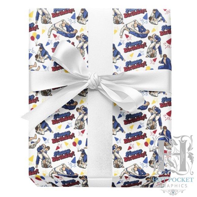Jiu Jitsu Wrapping Paper Geschenkpapier (Von Creator hochgeladen)
