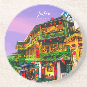 Jiufen, Taiwan - Antikes Teehaus Getränkeuntersetzer