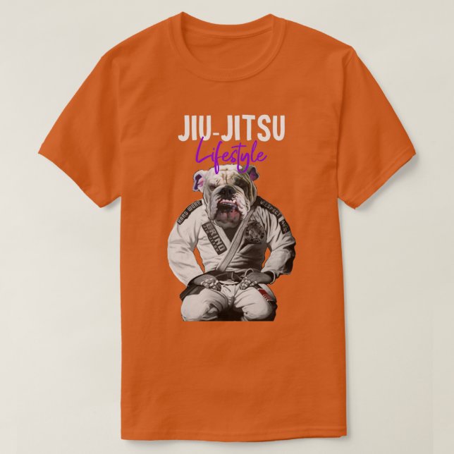 Jiujitsu Lifestyle Jiu Jitsu für BJJ Liebhaber Fun T-Shirt (Design vorne)