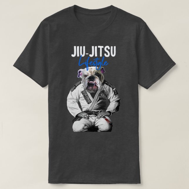 Jiujitsu Lifestyle Jiu Jitsu Shirt für BJJ-Liebhab (Design vorne)