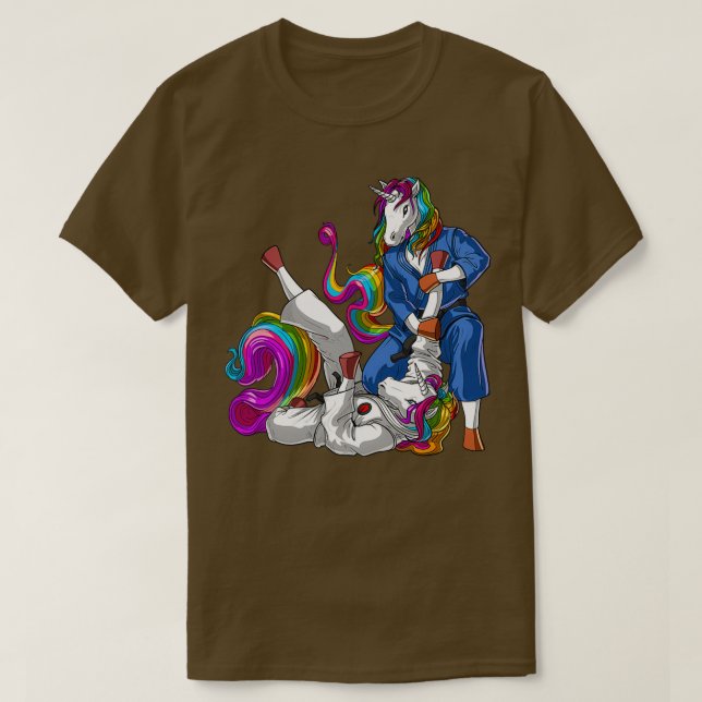 JiuJitsu Unicorns T-Shirt (Design vorne)