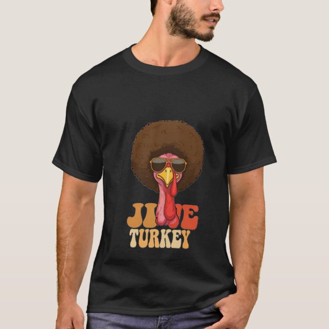 Jive Erntedank Türkei Head Erntedank Geschenk ! T-Shirt (Vorderseite)