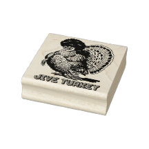 Jive Turkey Rubber Briefmarke
