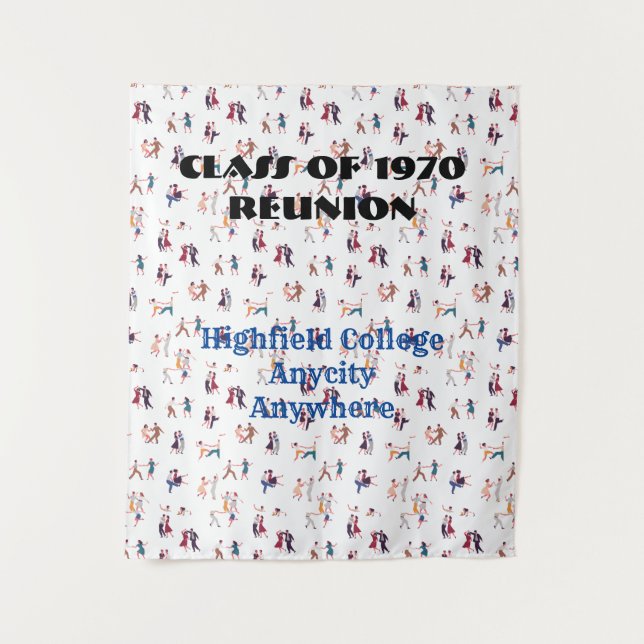 Jiving\Bopping - Text wird bearbeitet Wandteppich (Vorderseite)