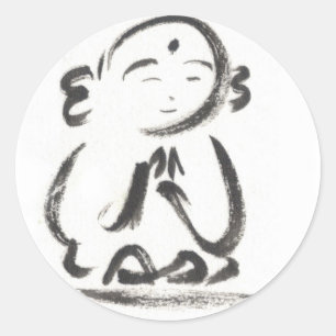 Jizo the Monk Stickers
