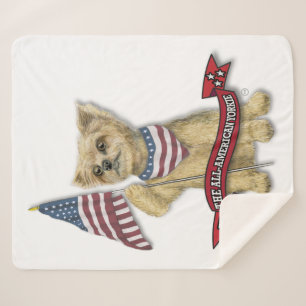 "JJ, der All-American Yorkie." Sherpadecke
