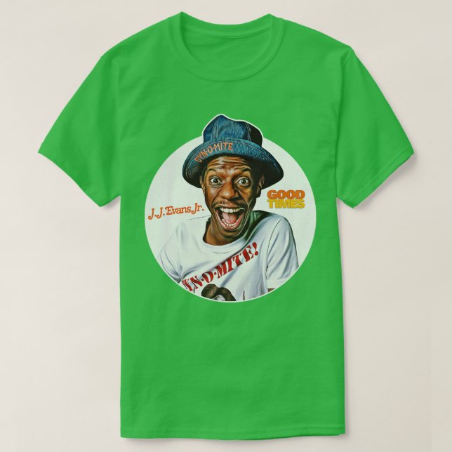 JJ Evans Jr Good Times 70er Sitcom T-Shirt (Design vorne)