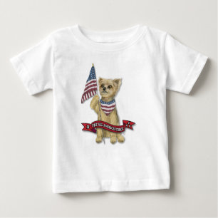 JJ, The All American Yorkie Baby T-shirt