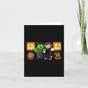 Jj und Mikey! _ Happy Halloween Karte