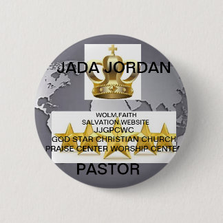 JJGPCWC GOD STAR CHRISTLICH CHURCH ABZEICHEN ERASE BUTTON