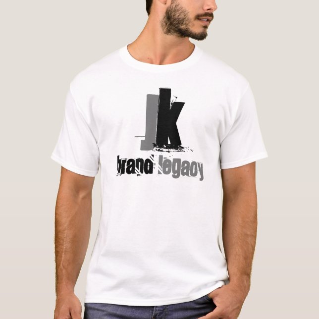 JK BRAND LEGACY T - SHIRT WEISS (Vorderseite)